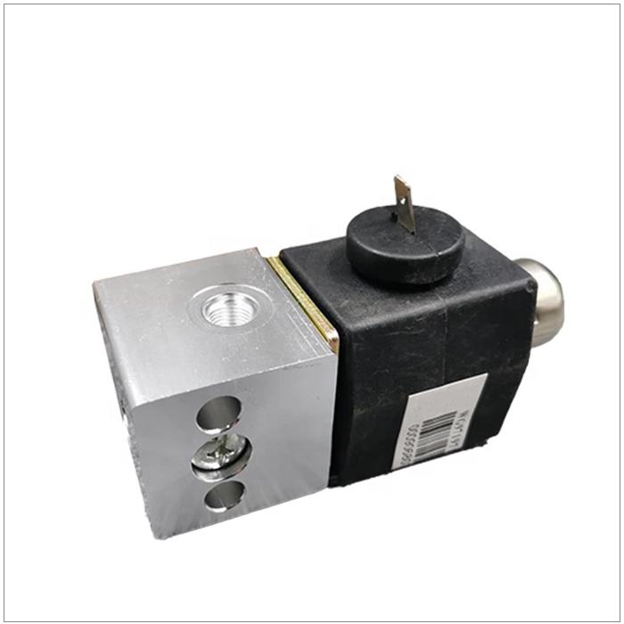 Sinotruk Howo Truck Solenoid Valve WG9719710003 3 Txoj Kev Electromagnetic Valve rau Cua Horn Exhaust Brake Differential Lock Control 24V Parts